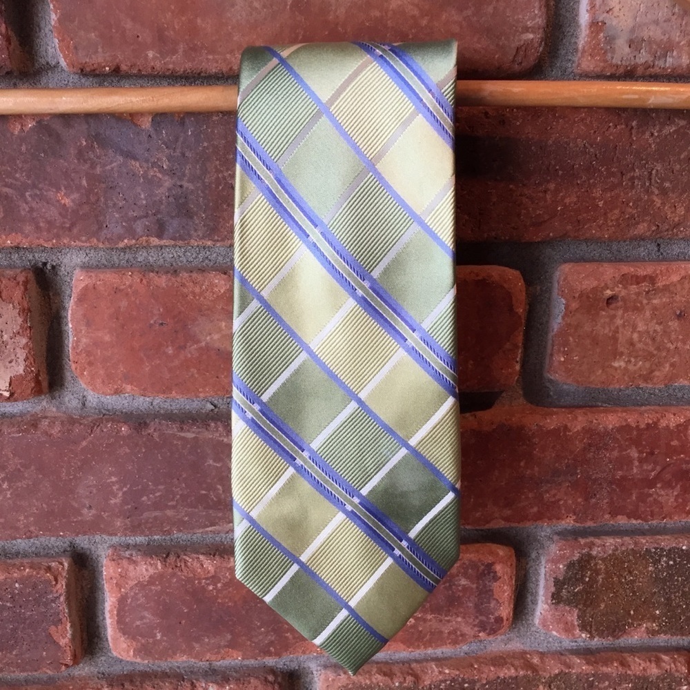 Michael Kors Green Silk Tie